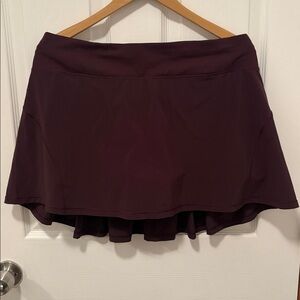 Lululemon Dark Purple Running Skirt